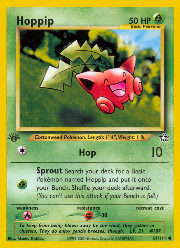 Hoppip (61/111) [Neo Genesis 1st Edition] | Pegasus Games WI