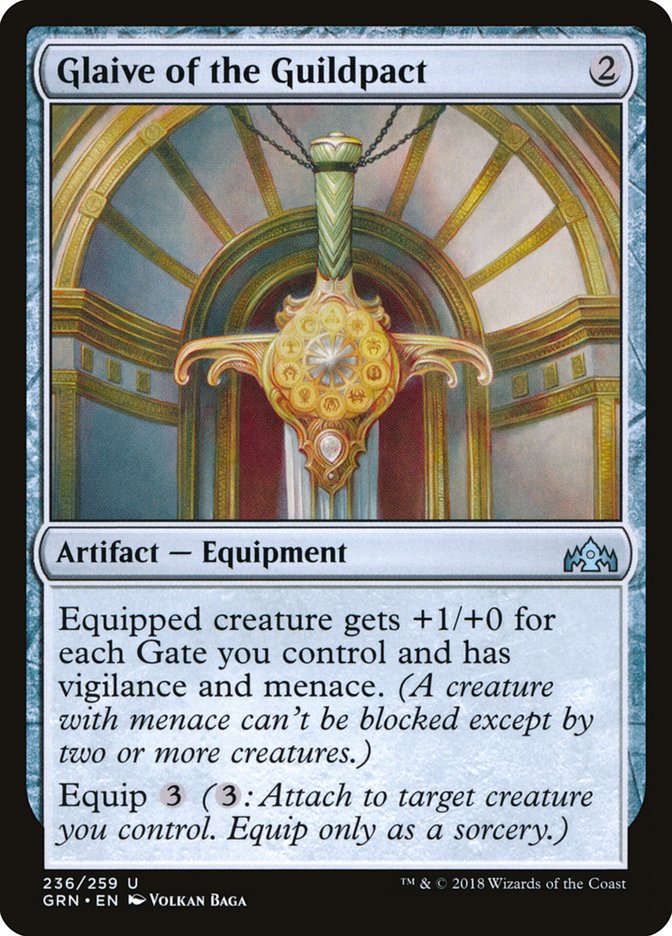 Glaive of the Guildpact [Guilds of Ravnica] | Pegasus Games WI