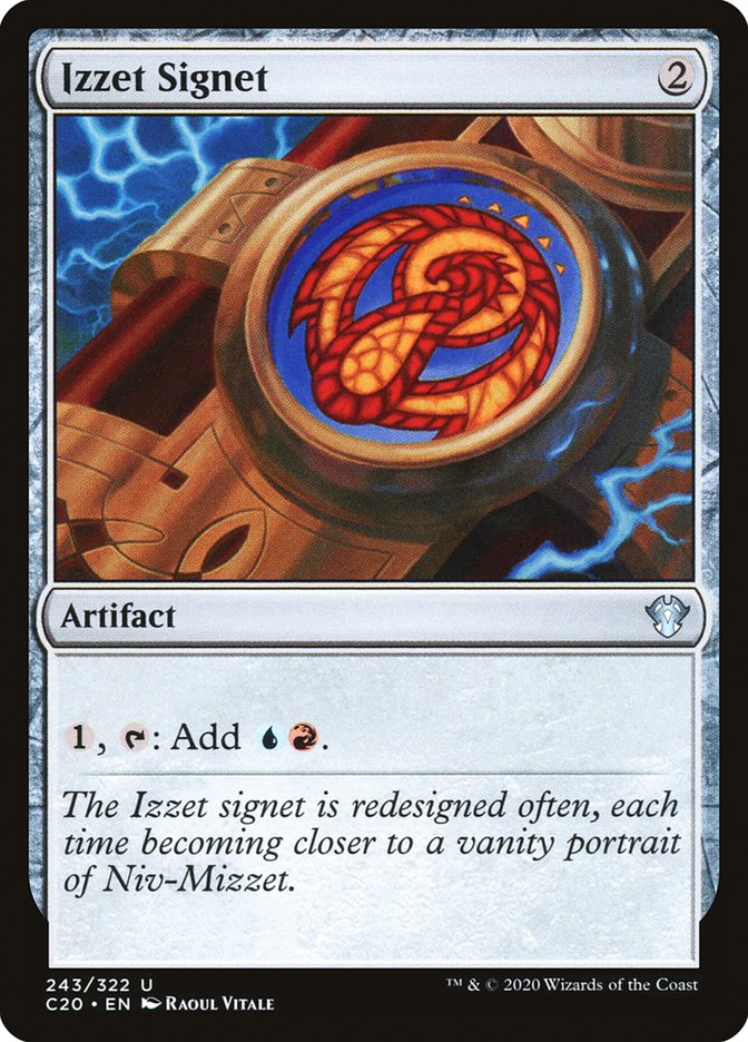 Izzet Signet [Commander 2020] | Pegasus Games WI