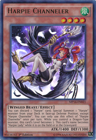 Harpie Channeler [MP14-EN021] Ultra Rare | Pegasus Games WI