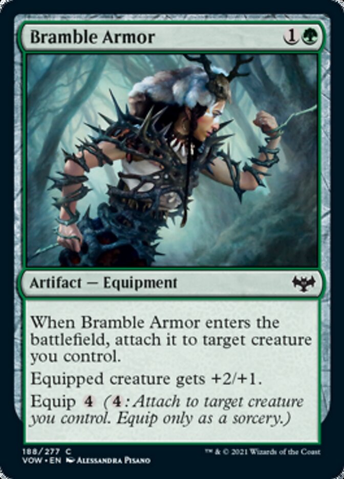 Bramble Armor [Innistrad: Crimson Vow] | Pegasus Games WI