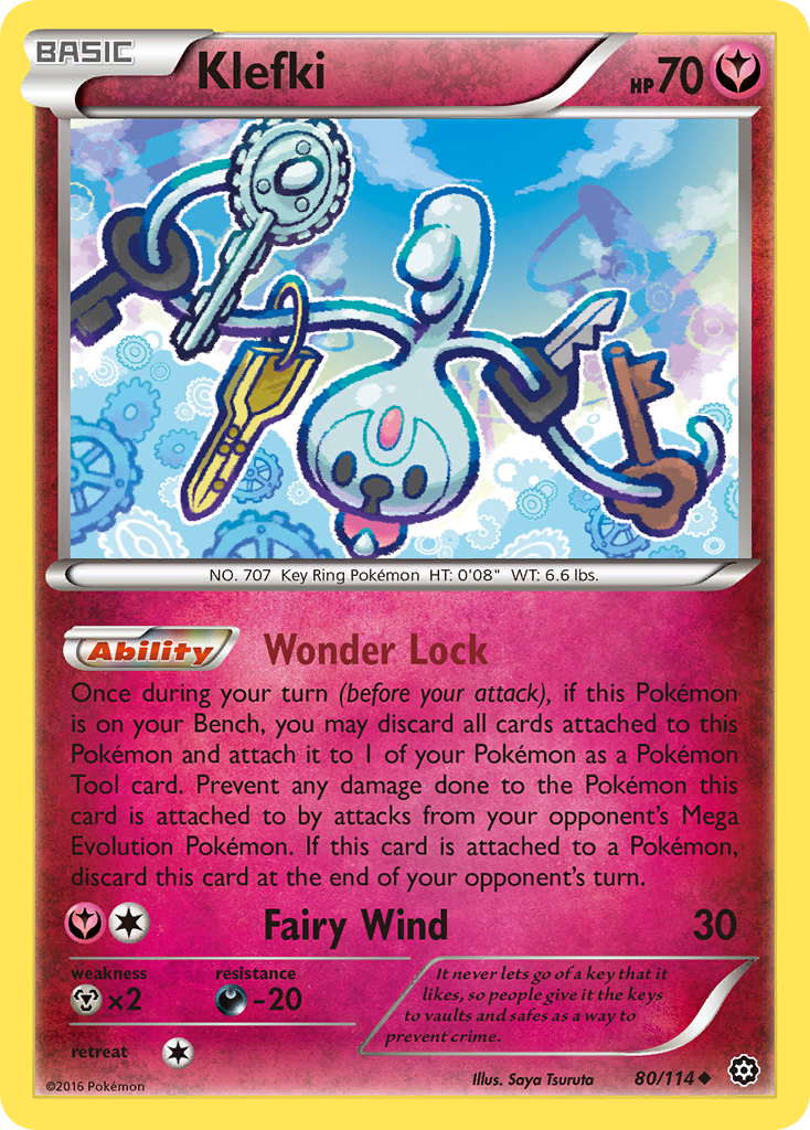 Klefki (80/114) [XY: Steam Siege] | Pegasus Games WI