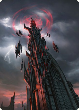 Barad-dur Art Card [The Lord of the Rings: Tales of Middle-earth Art Series] | Pegasus Games WI