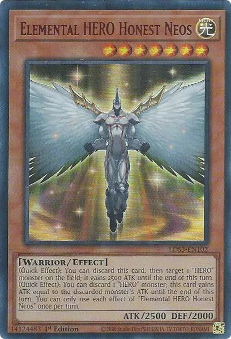 Elemental HERO Honest Neos (Red) [LDS3-EN102] Ultra Rare | Pegasus Games WI