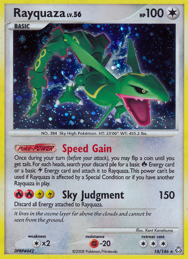 Rayquaza (14/146) [Diamond & Pearl: Legends Awakened] | Pegasus Games WI