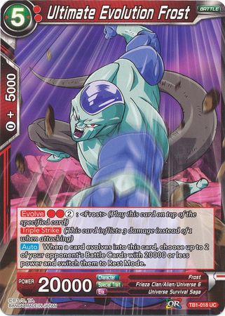 Ultimate Evolution Frost [TB1-018] | Pegasus Games WI