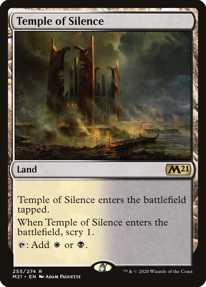 Temple of Silence [Core Set 2021] | Pegasus Games WI