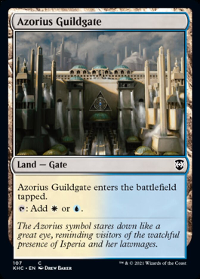 Azorius Guildgate [Kaldheim Commander] | Pegasus Games WI