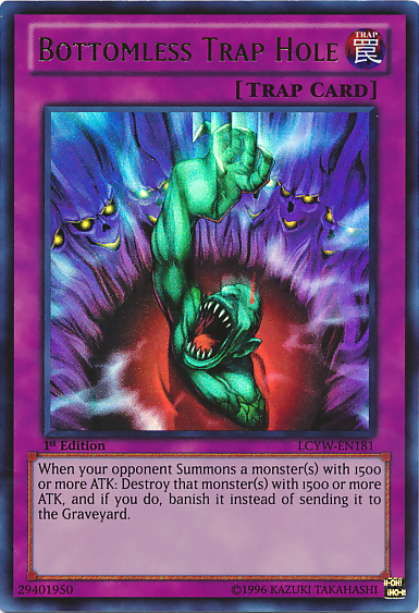 Bottomless Trap Hole [LCYW-EN181] Ultra Rare | Pegasus Games WI