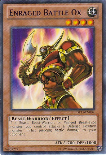 Enraged Battle Ox (Purple) [DL15-EN002] Rare | Pegasus Games WI