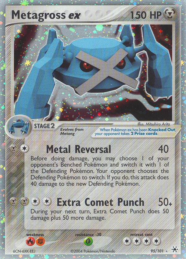 Metagross ex (95/101) [EX: Hidden Legends] | Pegasus Games WI