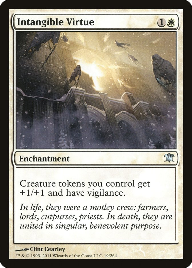 Intangible Virtue [Innistrad] | Pegasus Games WI