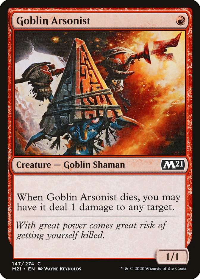 Goblin Arsonist [Core Set 2021] | Pegasus Games WI