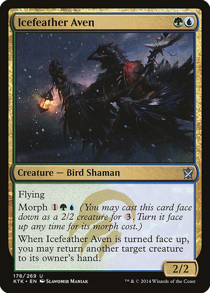 Icefeather Aven [Khans of Tarkir] | Pegasus Games WI
