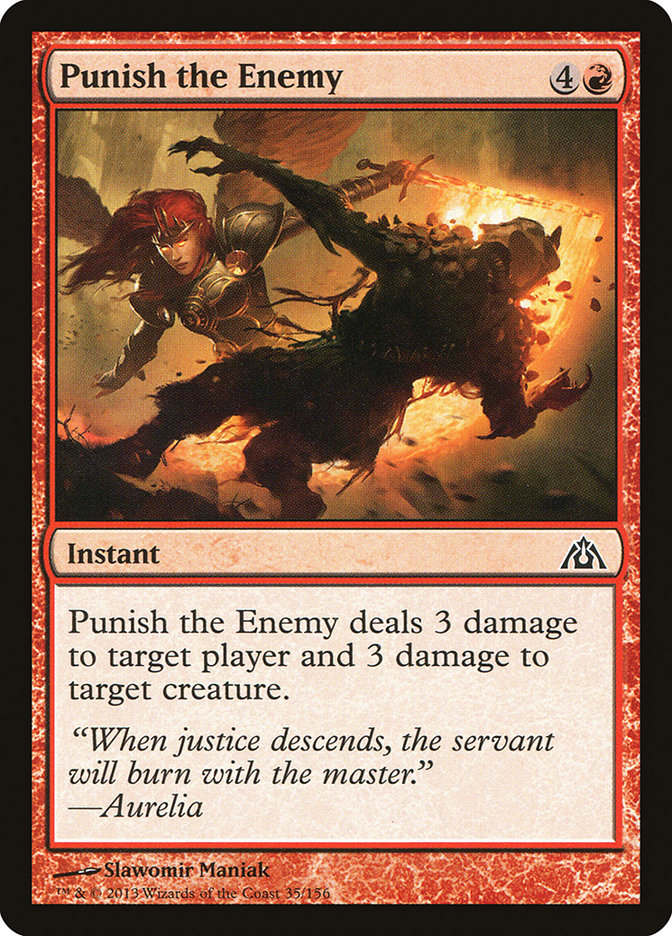 Punish the Enemy [Dragon's Maze] | Pegasus Games WI