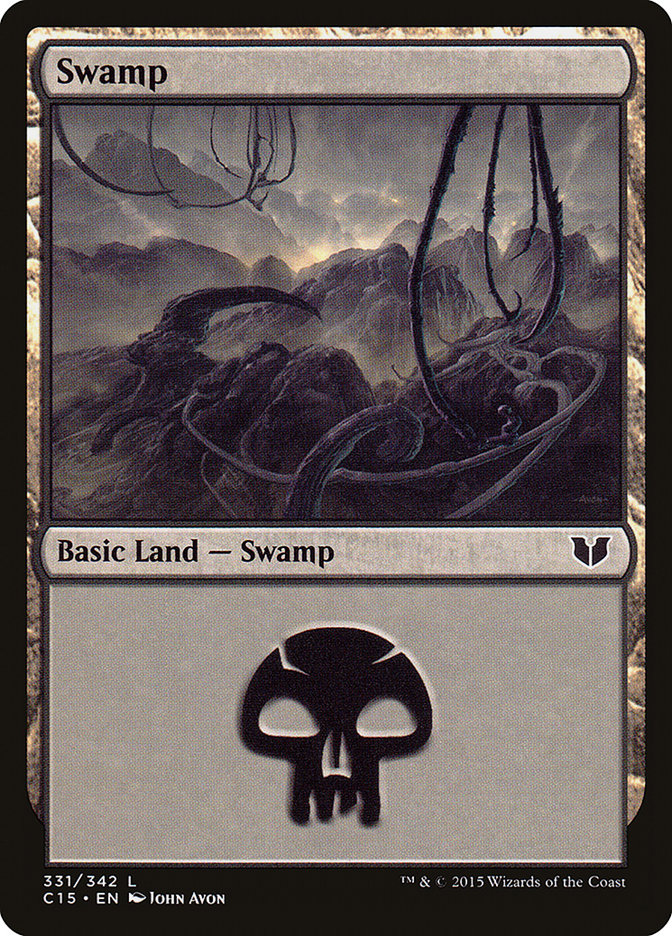 Swamp (331) [Commander 2015] | Pegasus Games WI