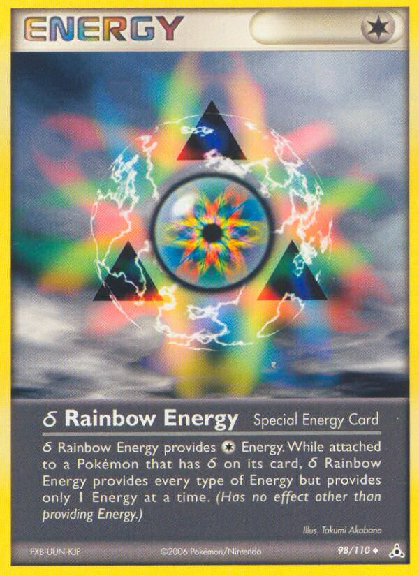 Rainbow Energy (98/110) (Delta Species) [EX: Holon Phantoms] | Pegasus Games WI