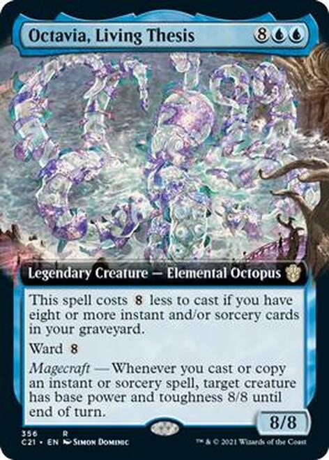 Octavia, Living Thesis (Extended Art) [Commander 2021] | Pegasus Games WI