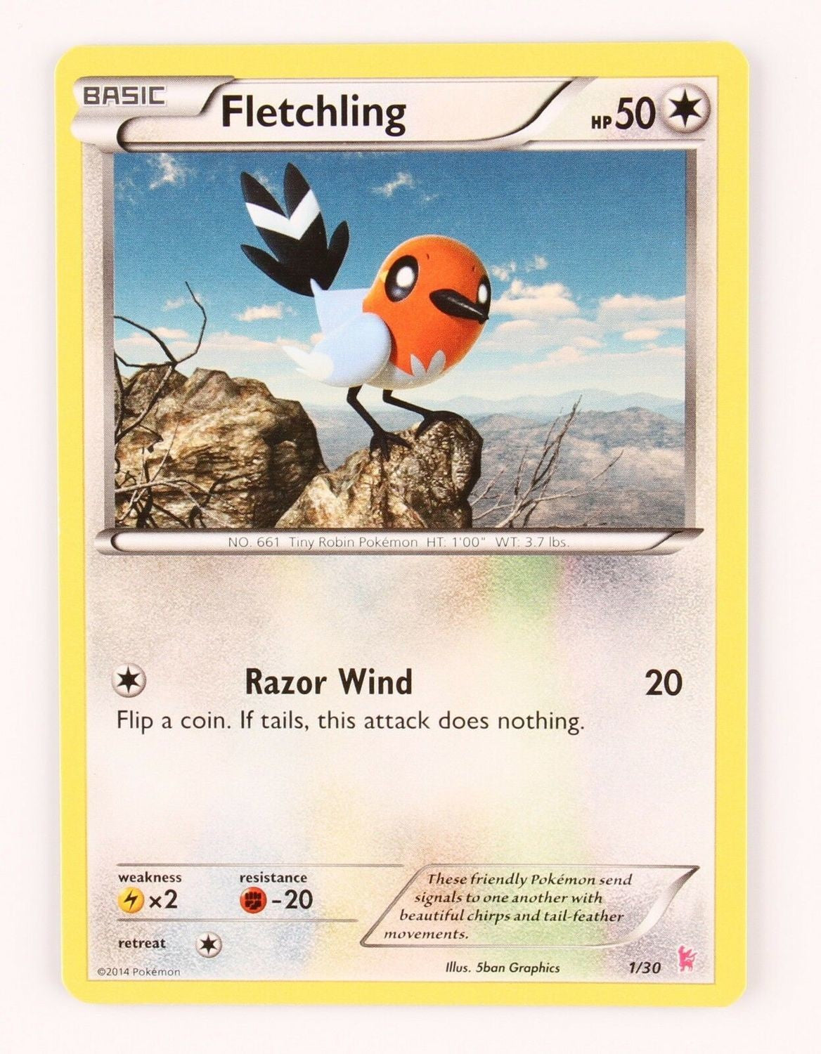 Fletchling (1/30) [XY: Trainer Kit - Sylveon] | Pegasus Games WI