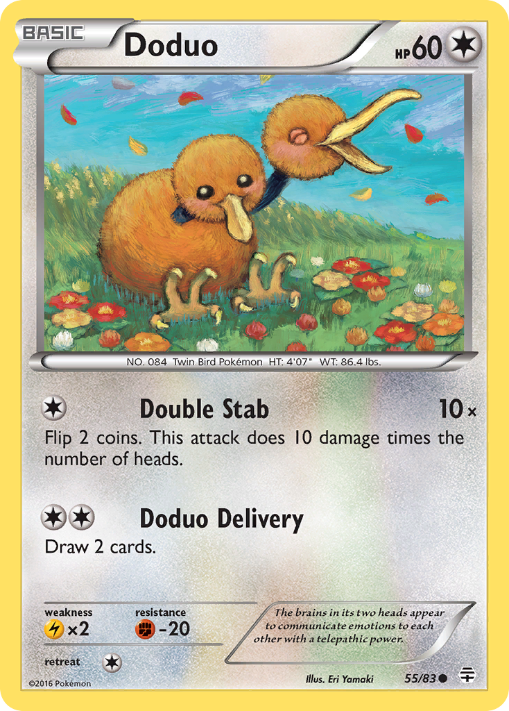 Doduo (55/83) [XY: Generations] | Pegasus Games WI