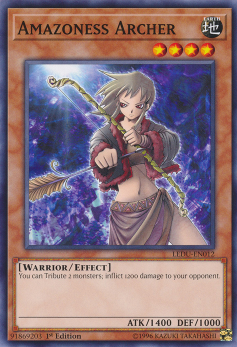 Amazoness Archer [LEDU-EN012] Common | Pegasus Games WI