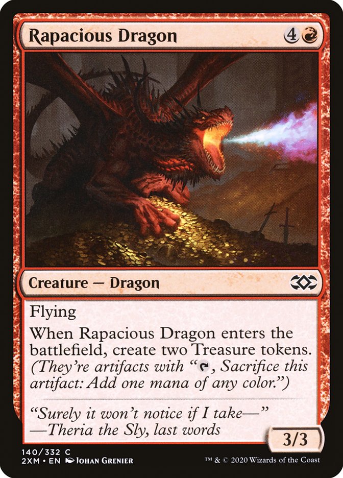 Rapacious Dragon [Double Masters] | Pegasus Games WI