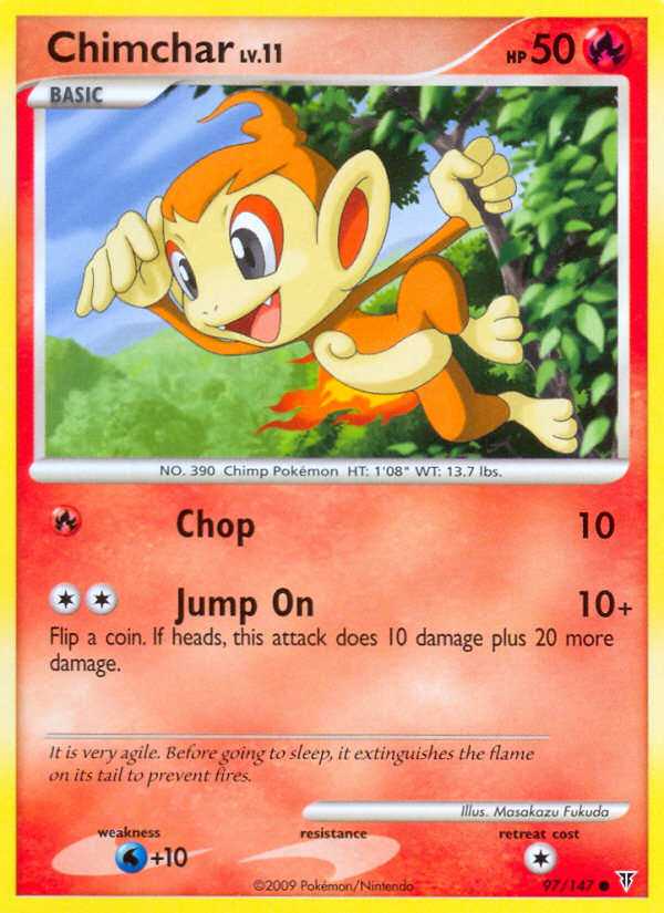 Chimchar (97/147) [Platinum: Supreme Victors] | Pegasus Games WI