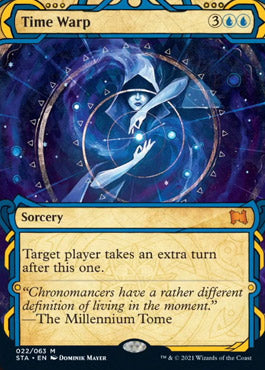 Time Warp (Foil Etched) [Strixhaven: School of Mages Mystical Archive] | Pegasus Games WI