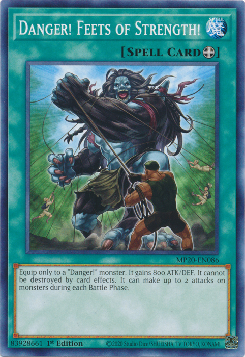 Danger! Feets of Strength! [MP20-EN086] Common | Pegasus Games WI