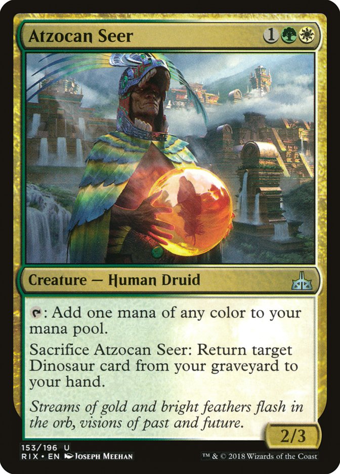 Atzocan Seer [Rivals of Ixalan] | Pegasus Games WI