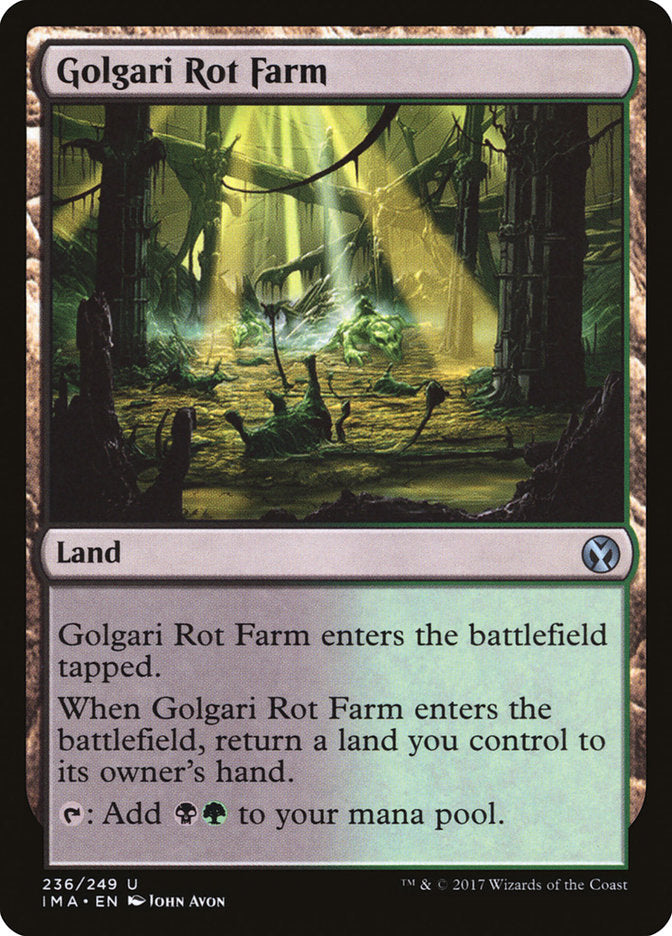 Golgari Rot Farm [Iconic Masters] | Pegasus Games WI