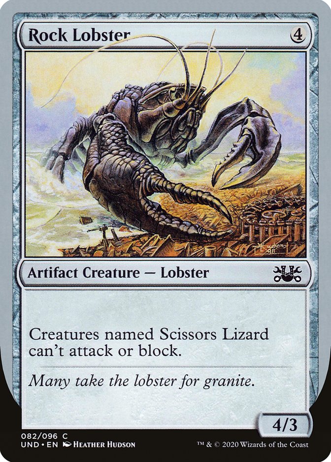 Rock Lobster [Unsanctioned] | Pegasus Games WI