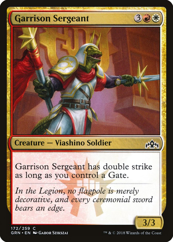 Garrison Sergeant [Guilds of Ravnica] | Pegasus Games WI