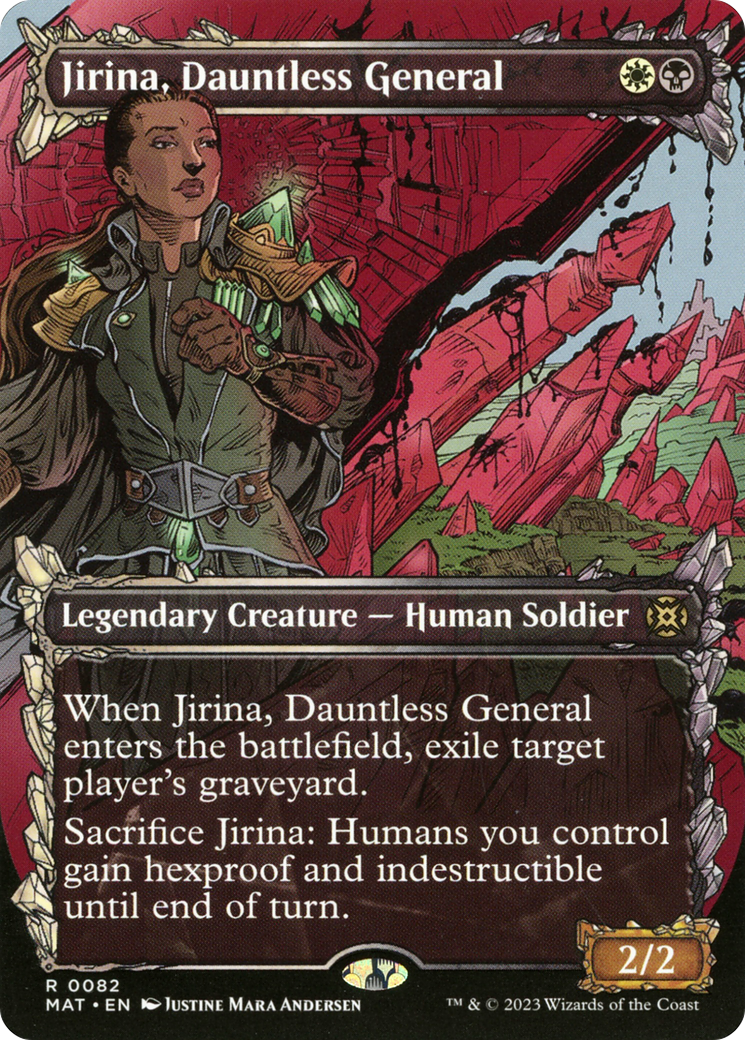 Jirina, Dauntless General (Showcase) [March of the Machine: The Aftermath] | Pegasus Games WI