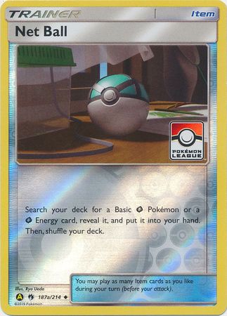 Net Ball (187a/214) (League Promo) [Sun & Moon: Lost Thunder] | Pegasus Games WI