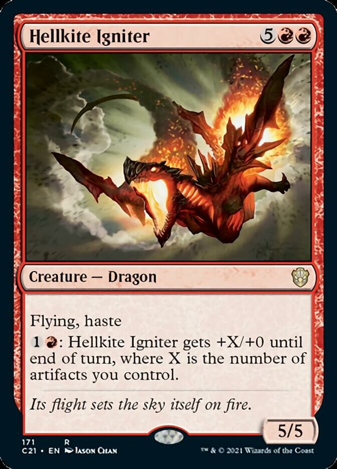 Hellkite Igniter [Commander 2021] | Pegasus Games WI