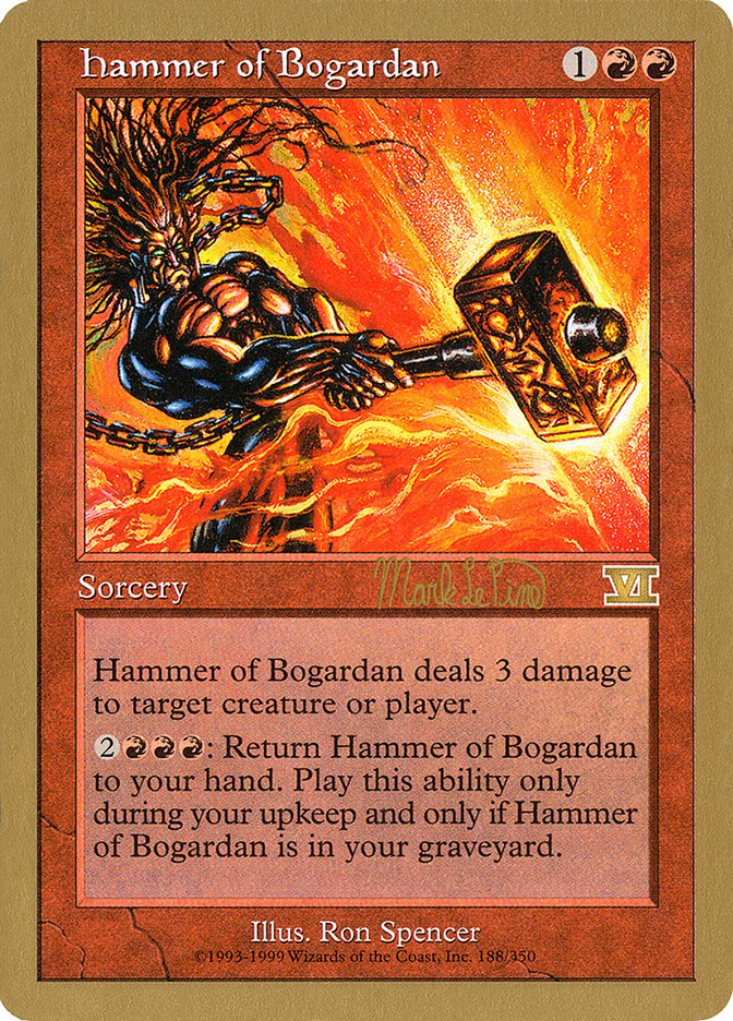 Hammer of Bogardan (Mark Le Pine) [World Championship Decks 1999] | Pegasus Games WI