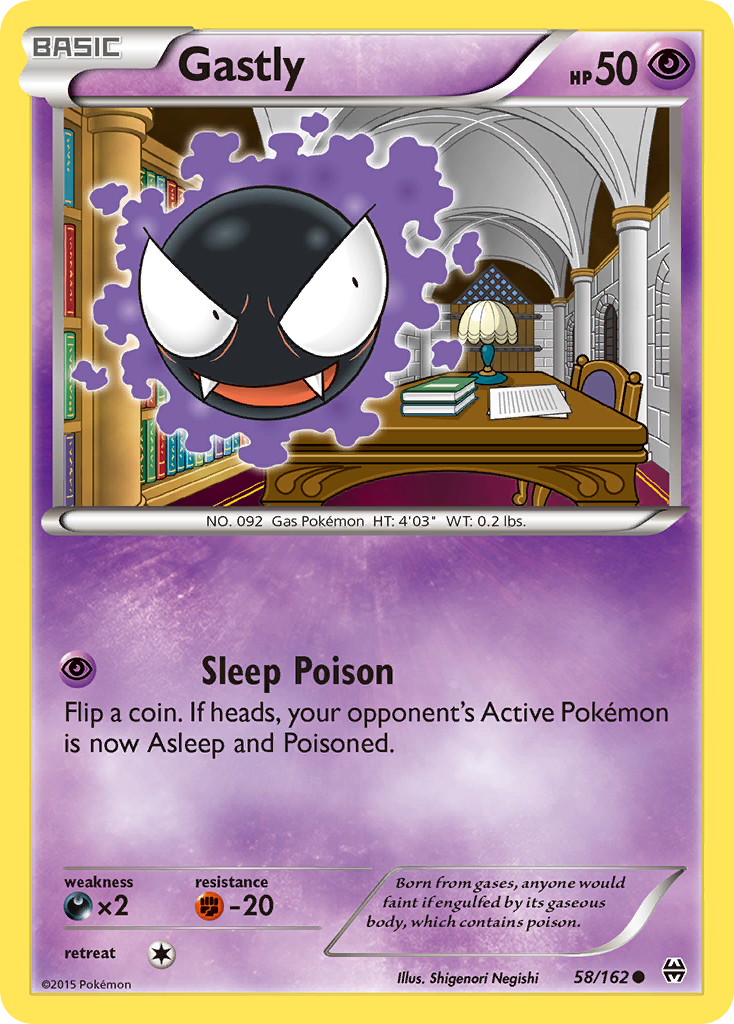 Gastly (58/162) [XY: BREAKthrough] | Pegasus Games WI