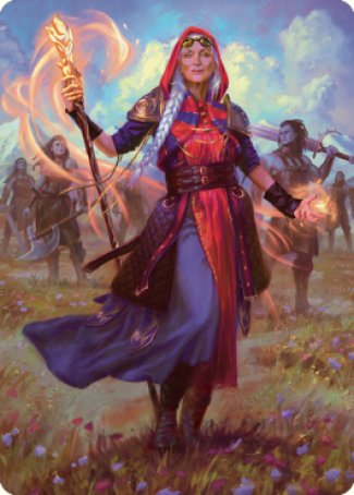 Jaya, Fiery Negotiator Art Card 1 [Dominaria United Art Series] | Pegasus Games WI