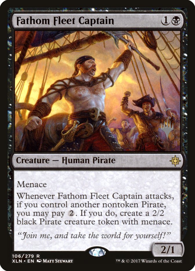 Fathom Fleet Captain (Promo Pack) [Ixalan Promos] | Pegasus Games WI