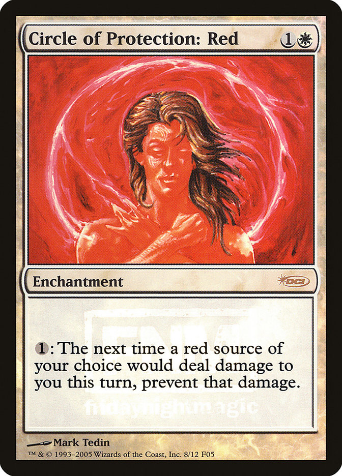 Circle of Protection: Red [Friday Night Magic 2005] | Pegasus Games WI