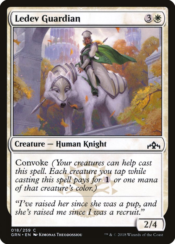 Ledev Guardian [Guilds of Ravnica] | Pegasus Games WI