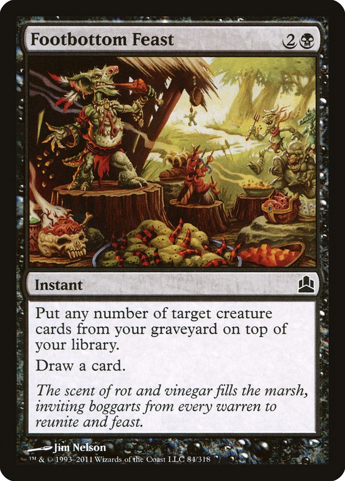 Footbottom Feast [Commander 2011] | Pegasus Games WI