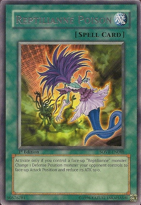 Reptilianne Poison [SOVR-EN088] Rare | Pegasus Games WI