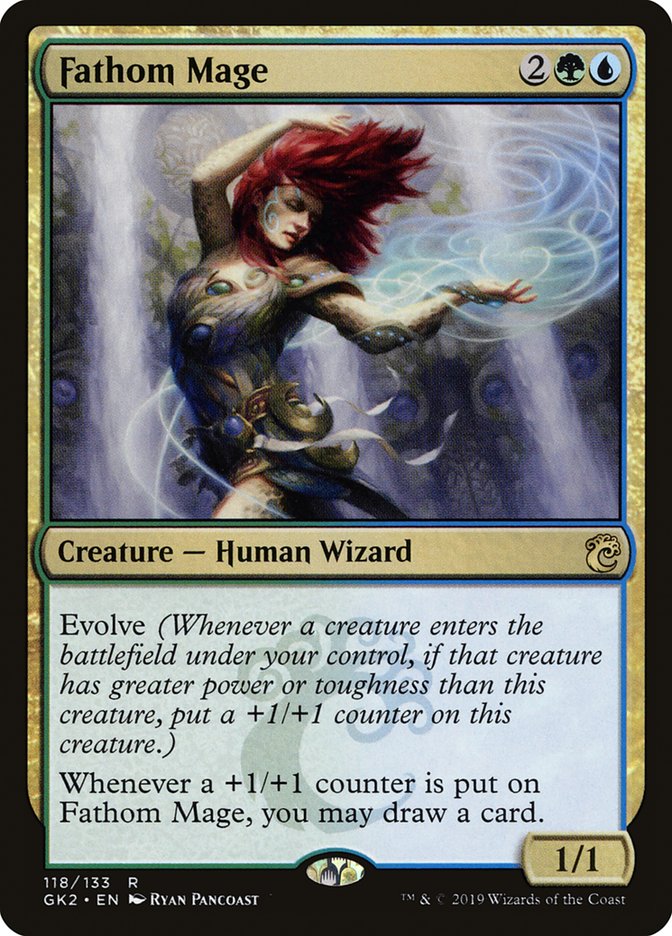 Fathom Mage [Ravnica Allegiance Guild Kit] | Pegasus Games WI