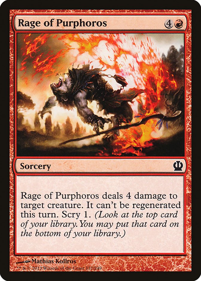 Rage of Purphoros [Theros] | Pegasus Games WI