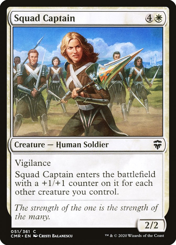 Squad Captain [Commander Legends] | Pegasus Games WI