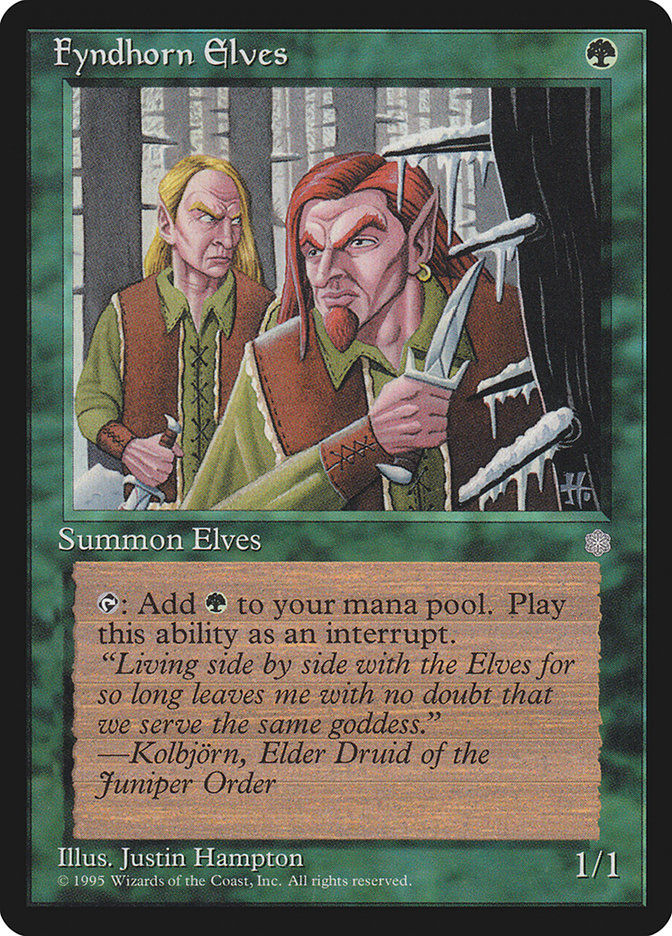Fyndhorn Elves [Ice Age] | Pegasus Games WI