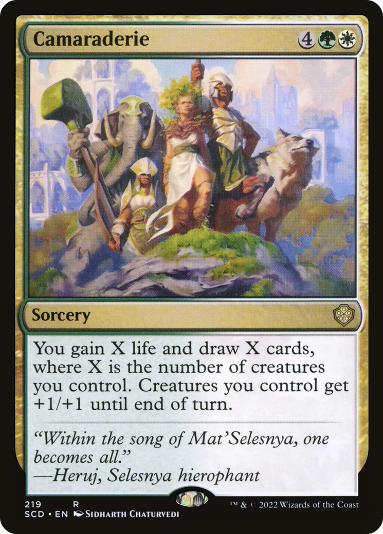 Camaraderie [Starter Commander Decks] | Pegasus Games WI