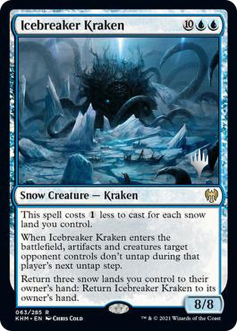 Icebreaker Kraken (Promo Pack) [Kaldheim Promos] | Pegasus Games WI